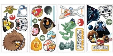 RMK2164SCS Angry Bird Star Wars Wall Decals