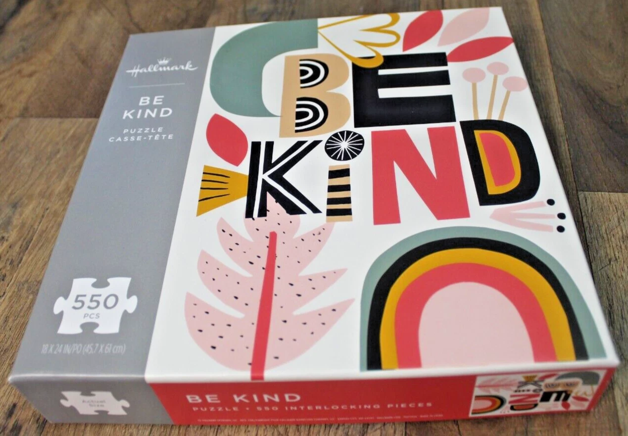 Hallmark Be Kind Jigsaw Puzzle 550 piece