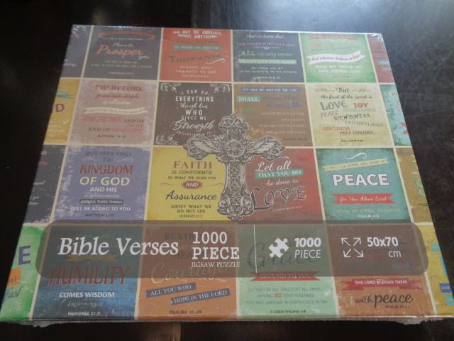 Bible Verse Advertisements Jigsaw Puzzle 1000 piece